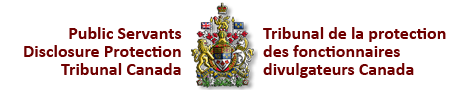 Public Servants Disclosure Protection Tribunal Canada
